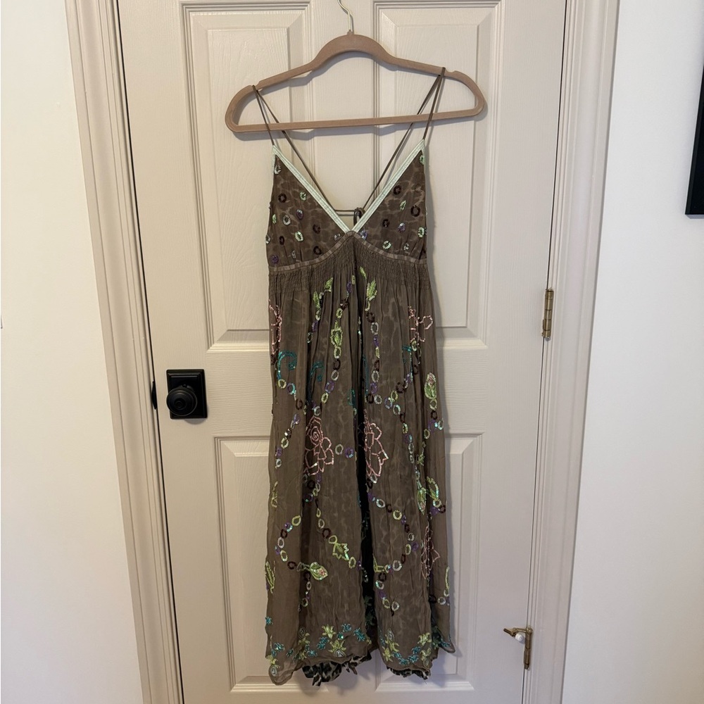 Letarte Handmade Embellished Maxi/Midi Dress